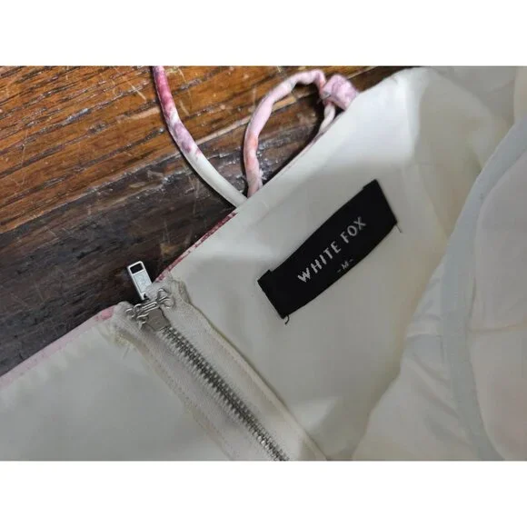 White Fox In the Morning Bustier Primrose Pink Medium Coquette Feminine - Picture 9 of 14